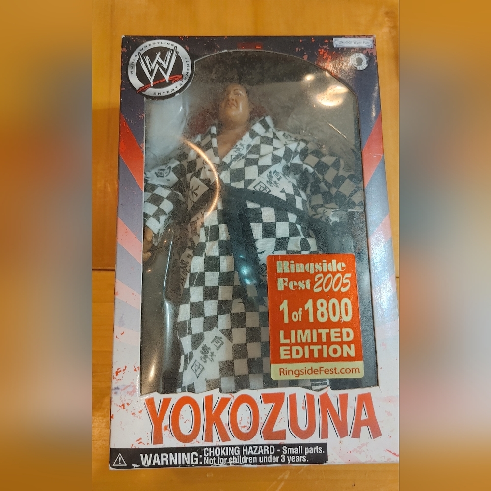 RARE Yokozuna - WWE Ringside Fest 2005 Exclusive factory sealed